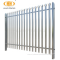galvanized steel angle iron palisade fencing prices